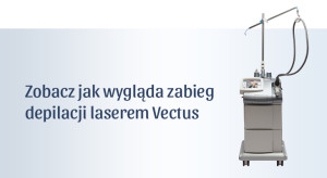 Przebieg zabiegu depilacji Laserem Vectus